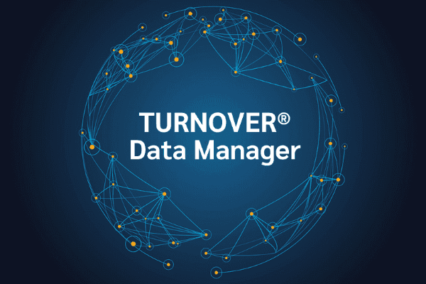 product name on an abstract blue and yellow background